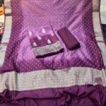 Semi Chiffon Silk Suit